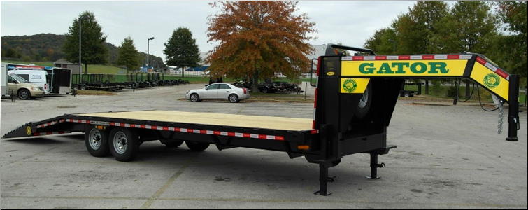 Gooseneck flat bed trailer for sale14k  Belmont County, Ohio